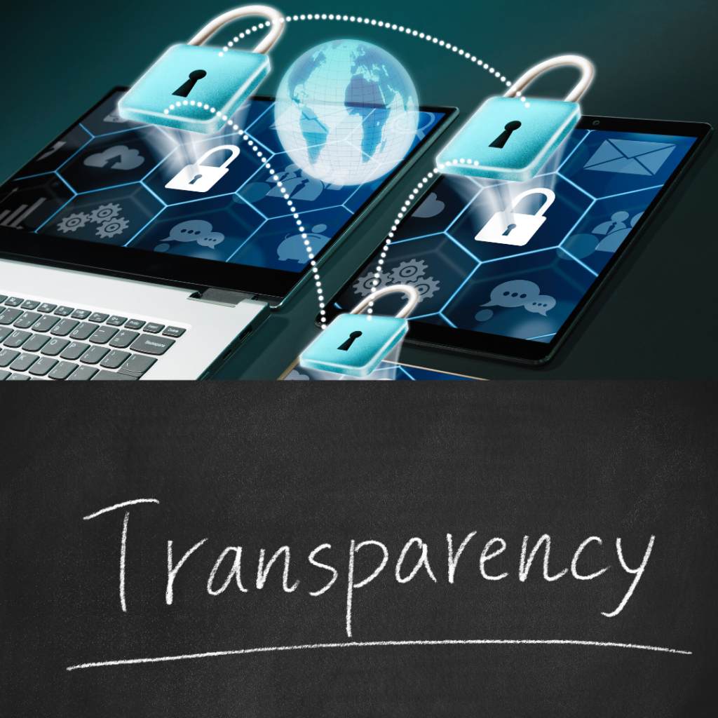 blockchain for security and transperacy
