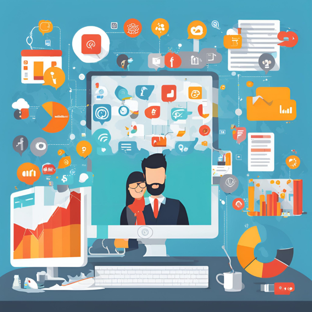 presence in social media